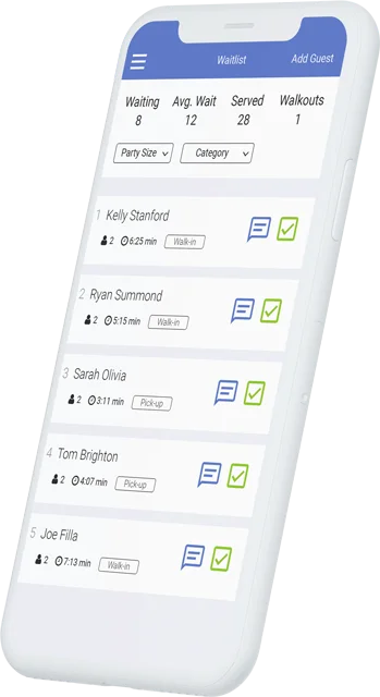 Waitlist Management Is On the Menu